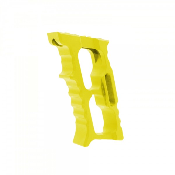 AR Large Cut Aluminum Foregrip -Cerakote Lemon Zest